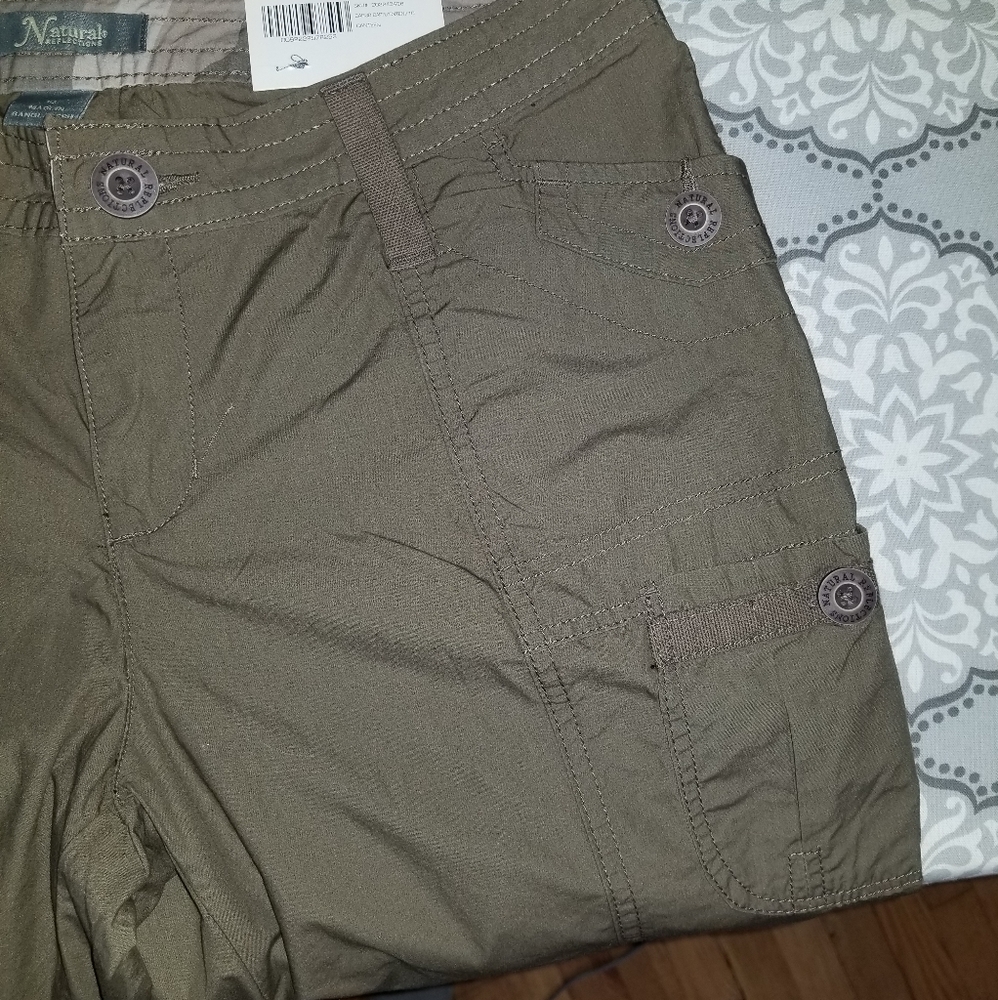 Cargo Capri Pants
